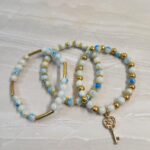 Key Charmed Fashion Bracelet Set