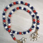 Red, White, Blue & Stars Garland